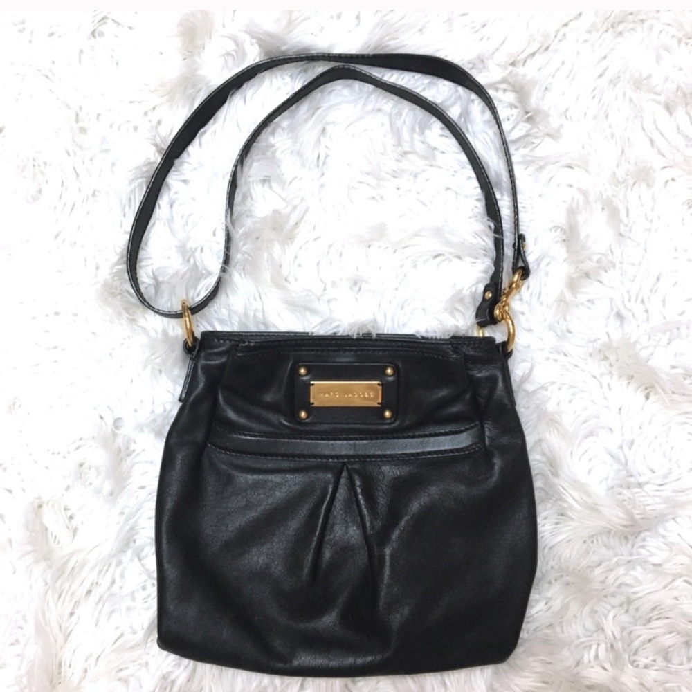 MARC JACOBS Crossbody Bag Black leather